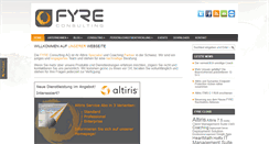 Desktop Screenshot of fyre-consulting.ch