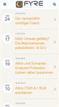 Mobile Screenshot of fyre-consulting.ch